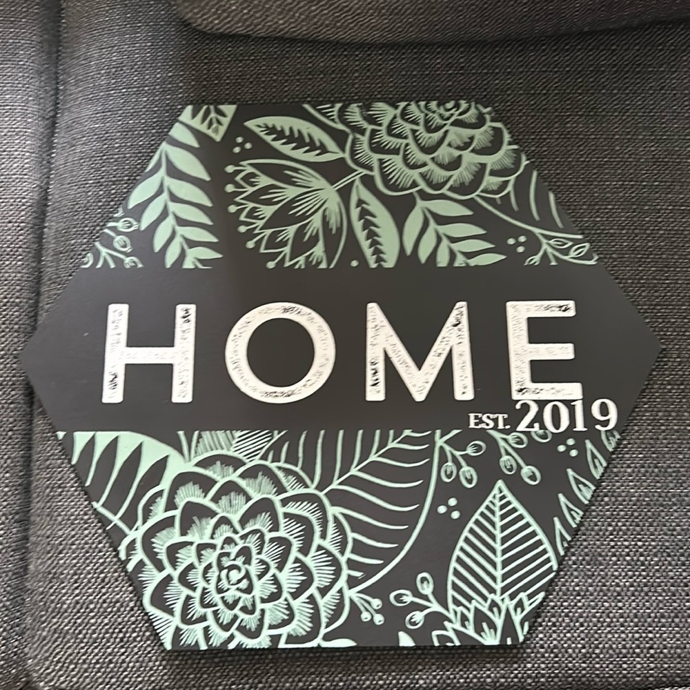 Housewarming gift, octagon decor